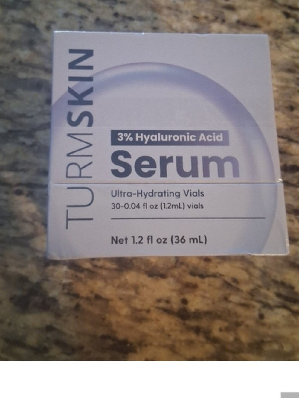 TURM SKIN 3% Hyaluronic Acid Serum - Hydrating White Vials 30 X 0.04 fl oz